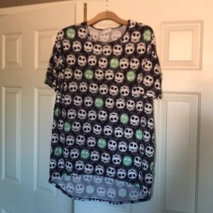 LuLaRoe Jack Skellington Irma size XS